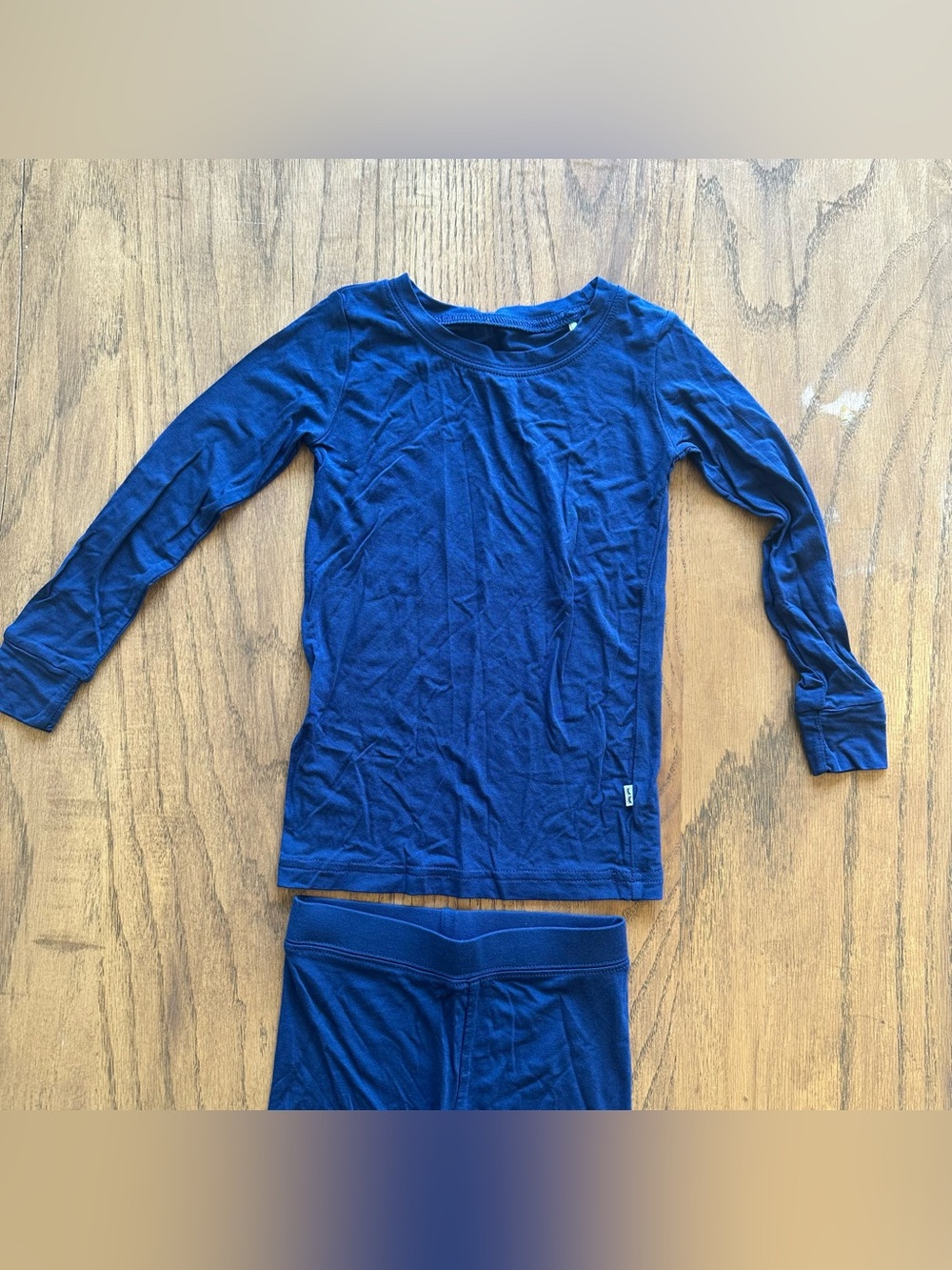 Little Sleepies Bamboo Pajamas Long Sleeve and Pants Set - Blue Sz 2T - Picture 2 of 5